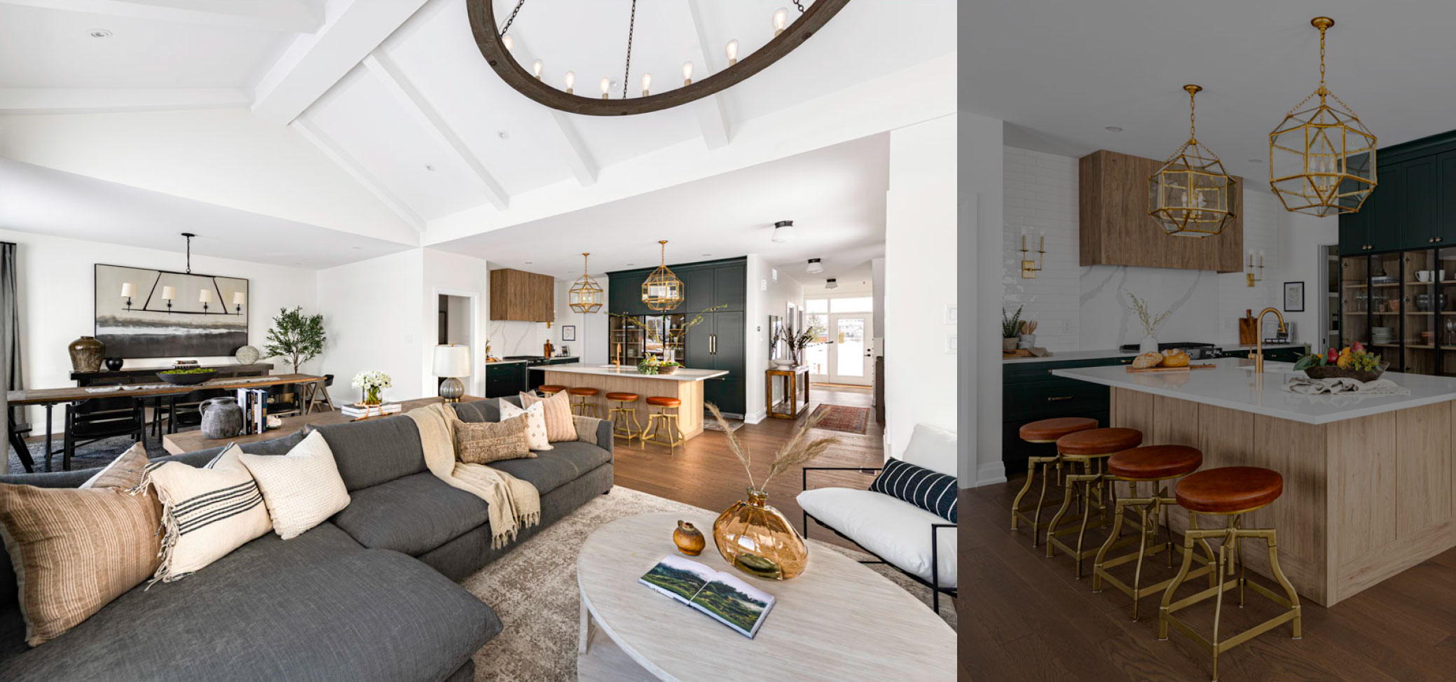 Interior living and dining