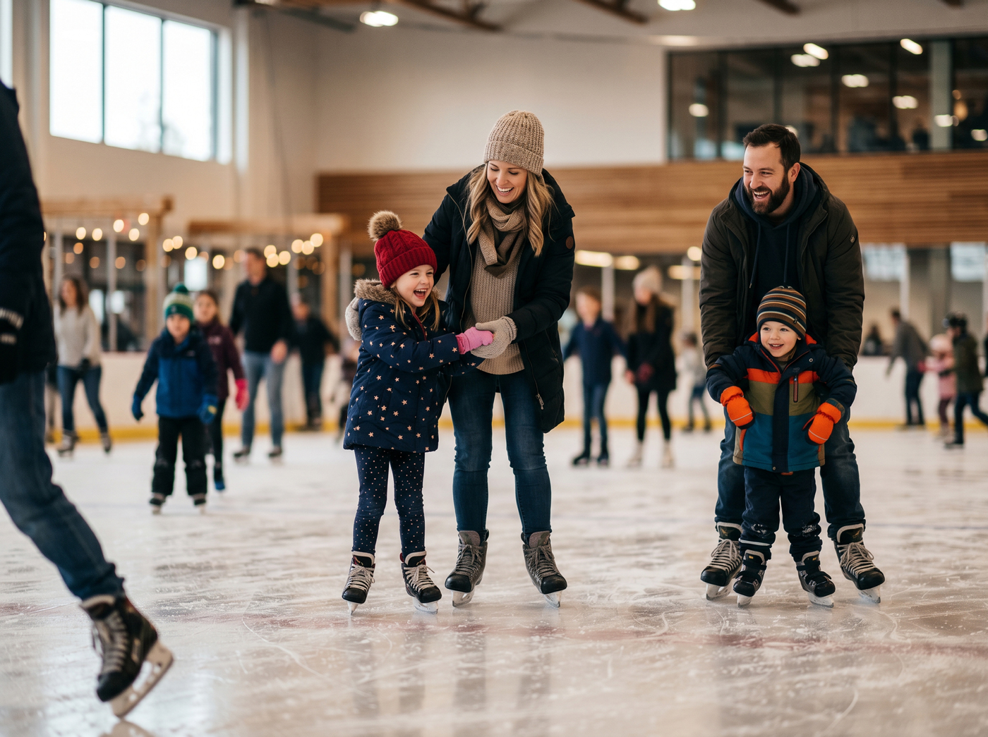 Skating & Swimming