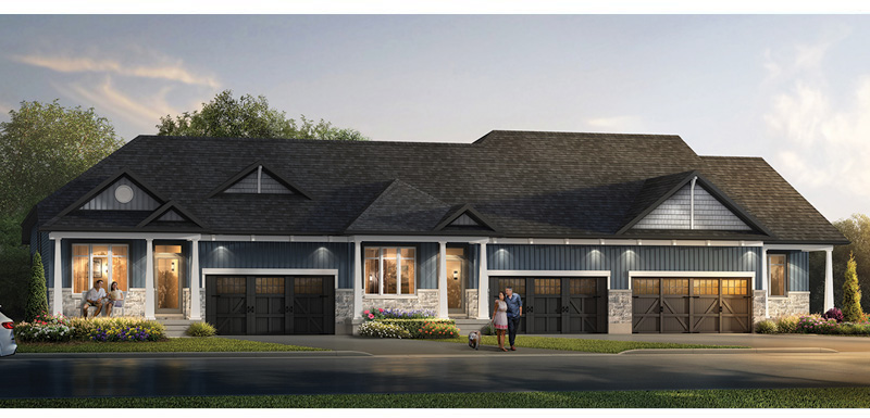 The Aubrey Elevation A Rendering