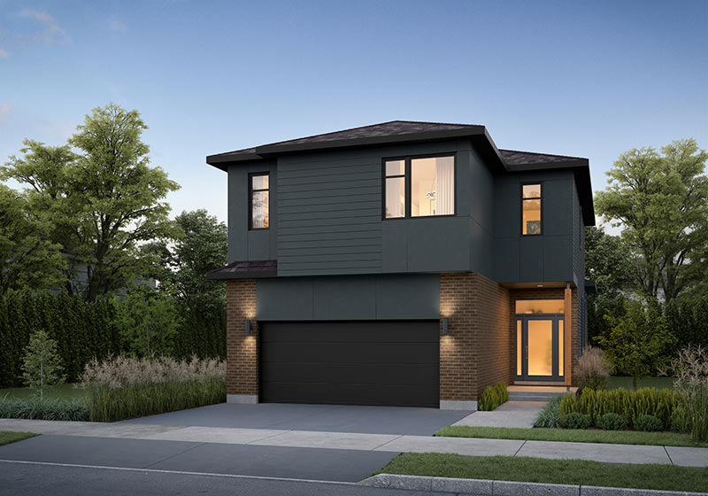 The Piper I Elevation C Rendering