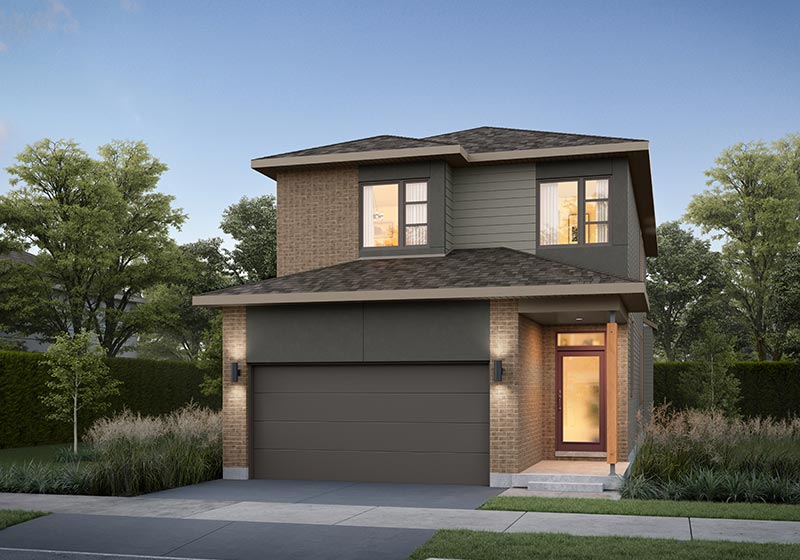 The Quentin Elevation C Rendering