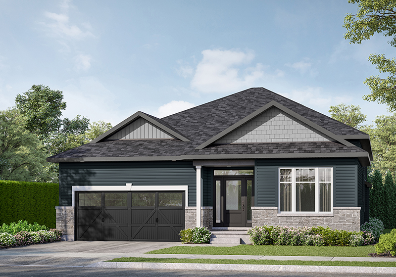 The Willow Elevation B Rendering