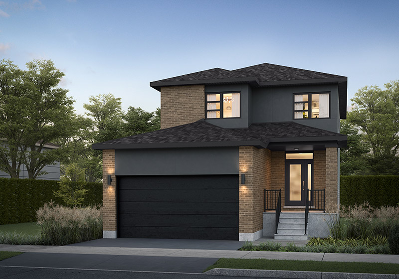The Hamilton EC Elevation C Rendering