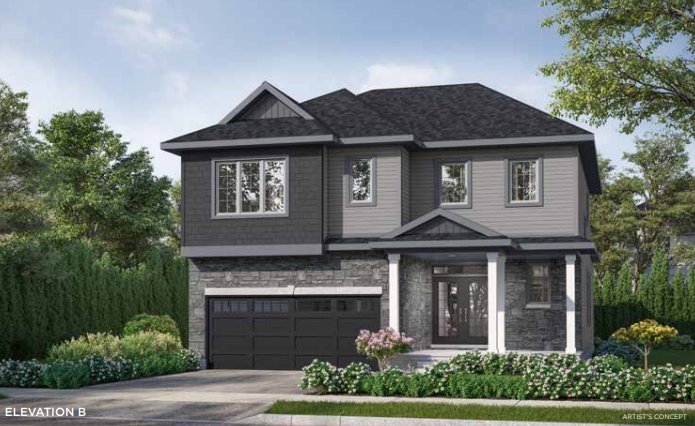 The Palermo Elevation B Rendering