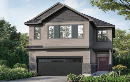 The Piper I Elevation B Rendering