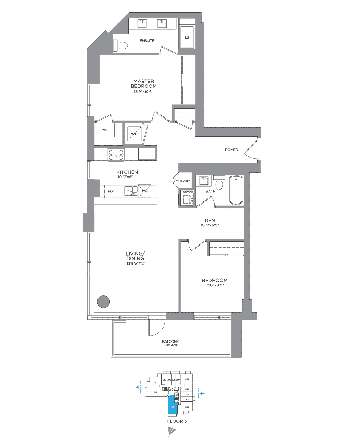 MODEL 14 301 Elevation A Rendering