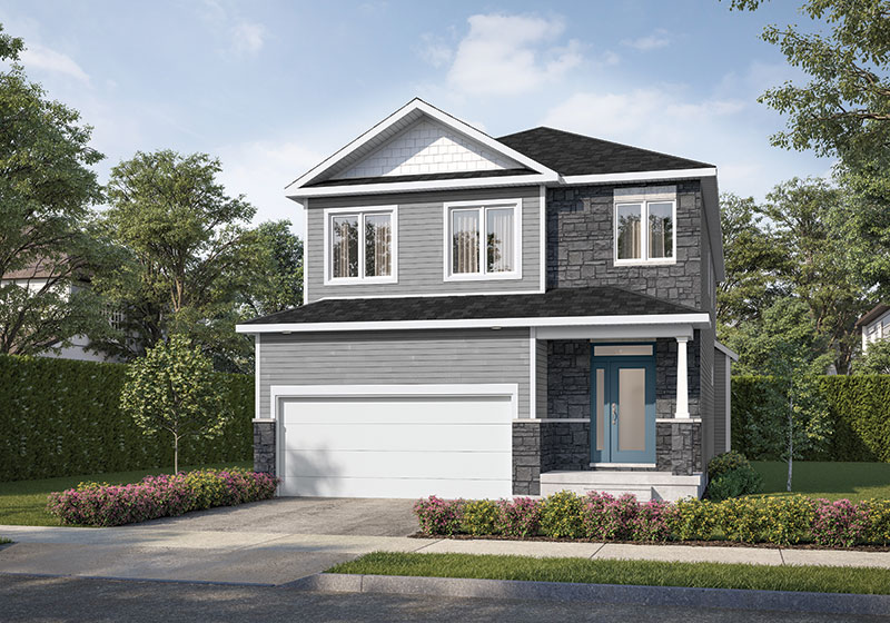 The Madeline Elevation B Rendering