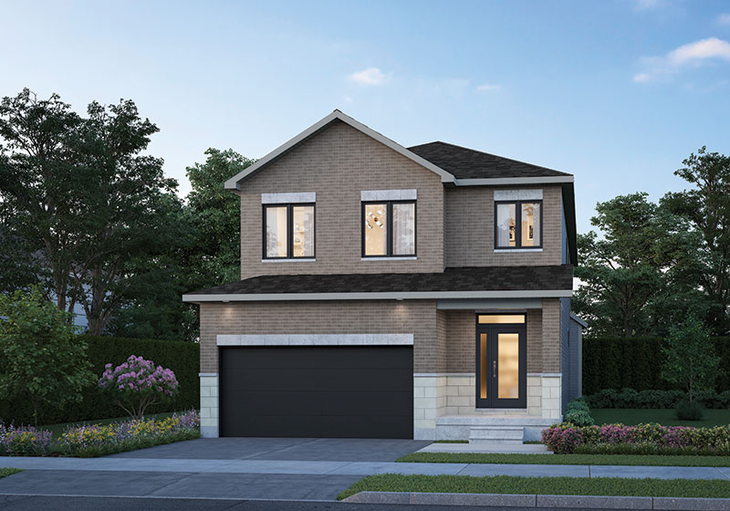 The Madeline MG Elevation M Rendering