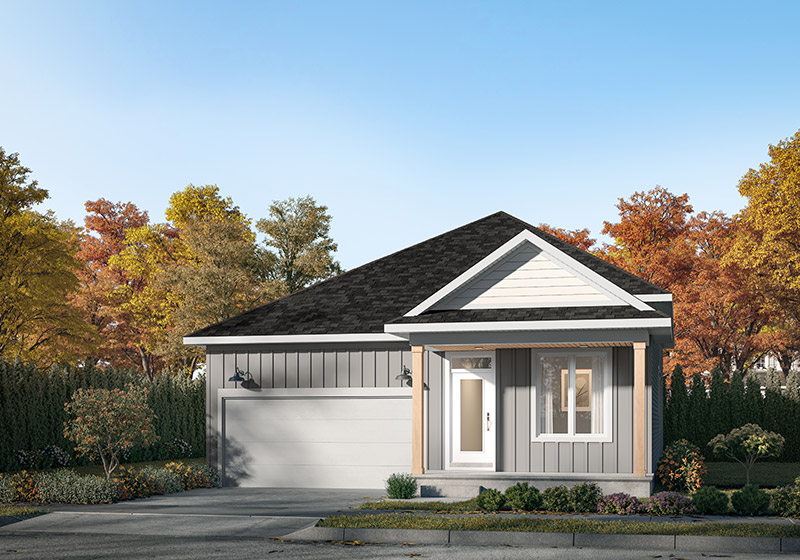 The William Elevation F Rendering